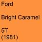 Preview: Ford, Bright Caramel, 5T (1981).